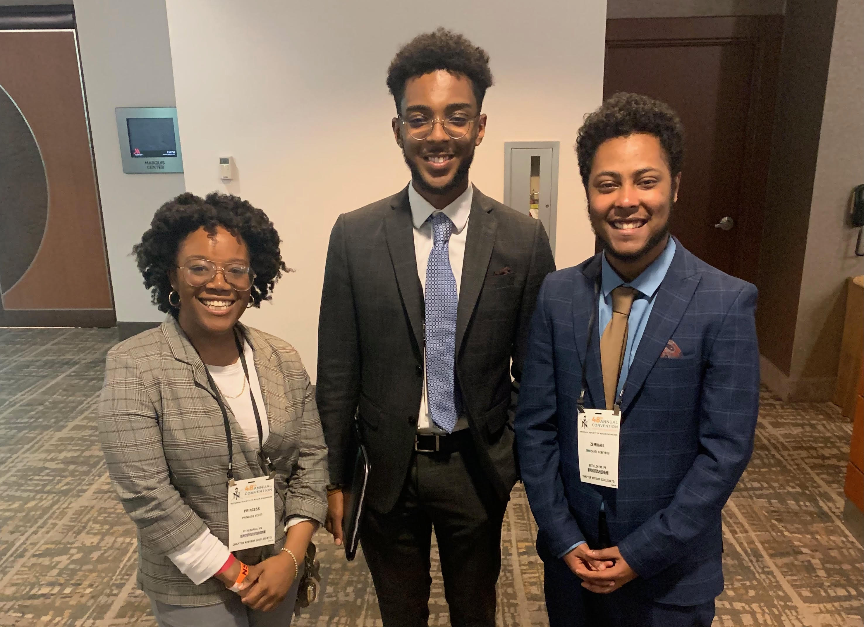 Lehigh engineers soar at NSBE National Convention and Boeing Flight